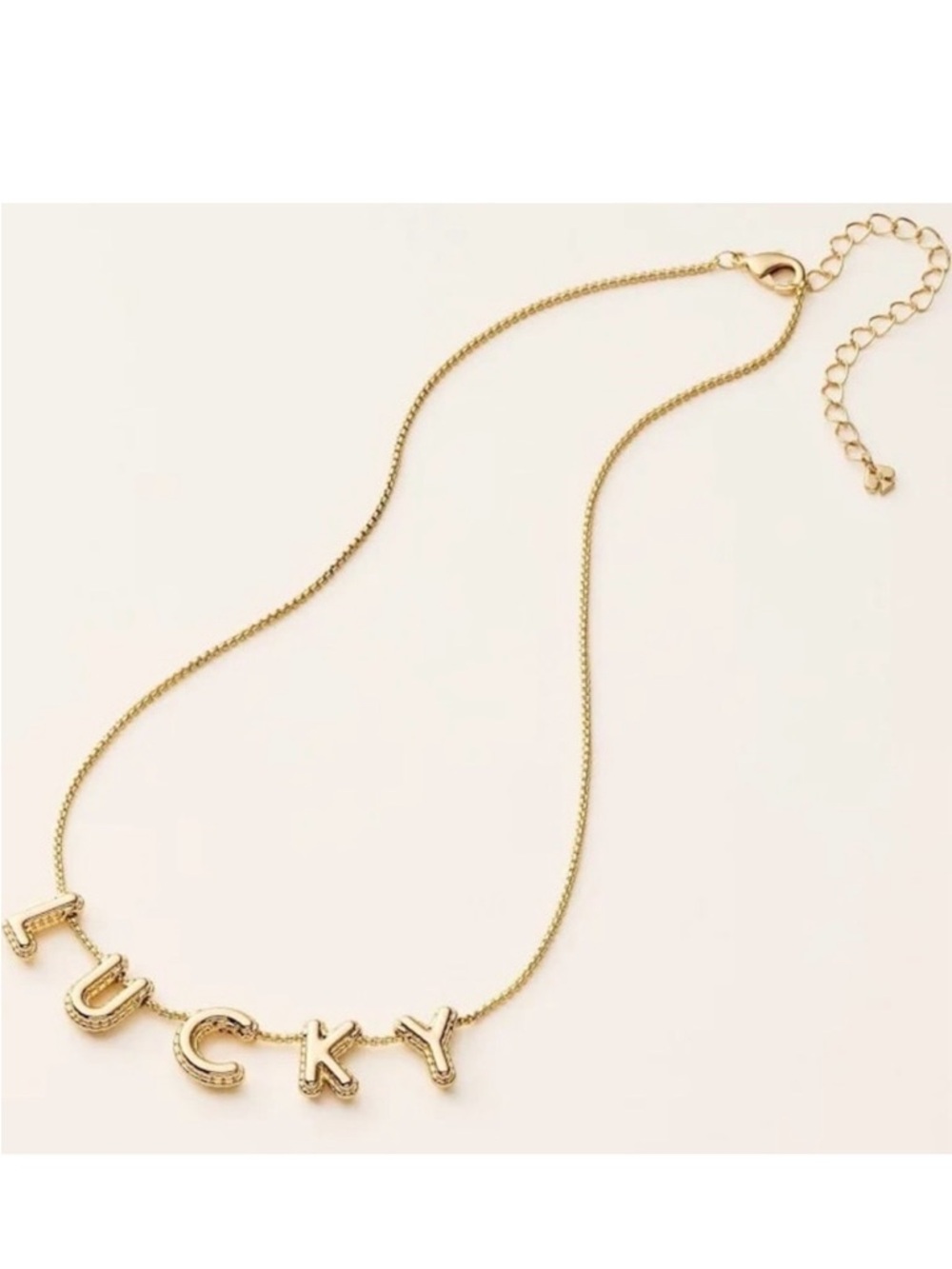 ♠️Kate Spade x Target NIB Gold 'Lucky' Charm Necklace